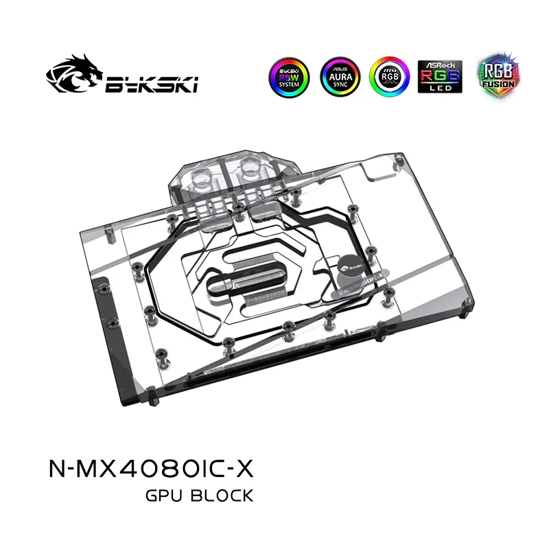 Blok GPU Bykski do karty grafi – Rtx 4080 Water Cooling Block recenzja i cena