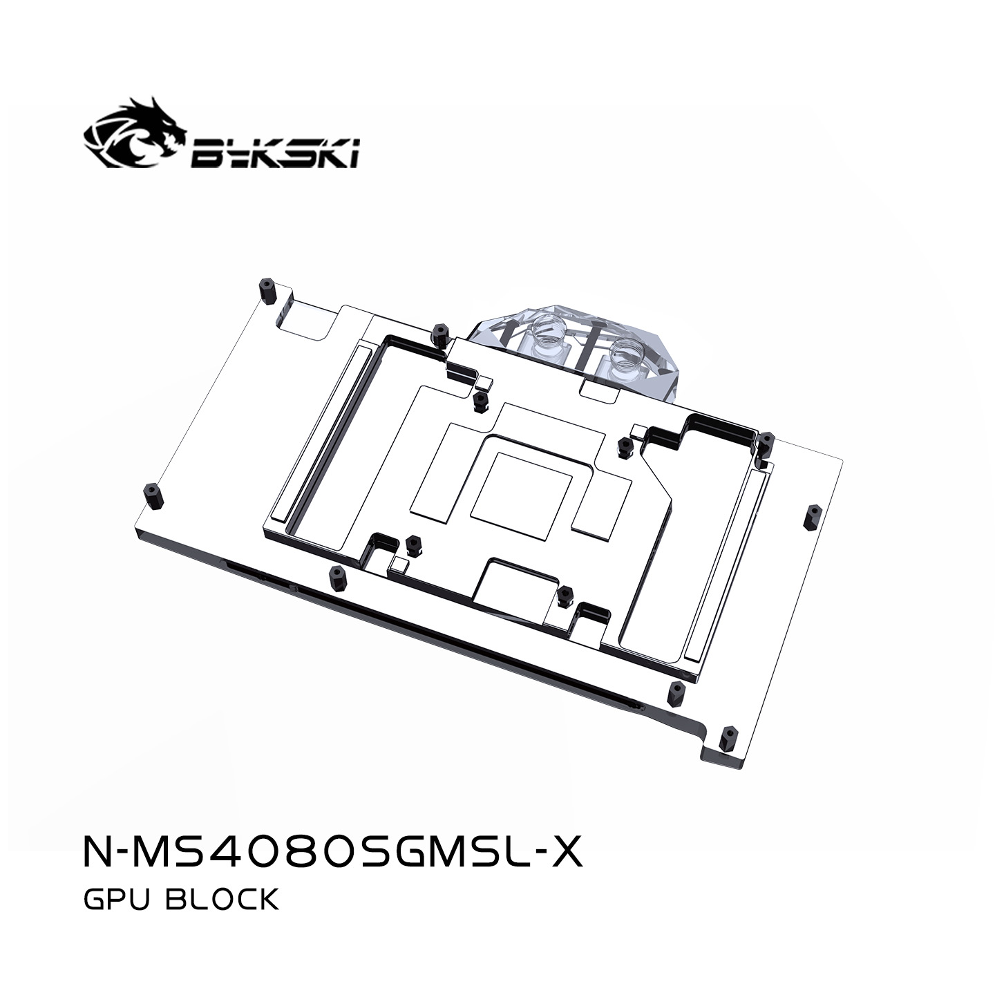 Blok wodny Bykski do MSI Gefor – Rtx 4080 Water Cooling Block recenzja i cena